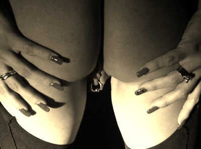 Cock SLut Clit Hoop Sep 